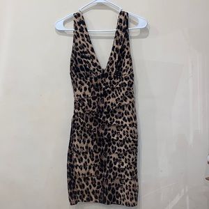 Small short cheetah dress
